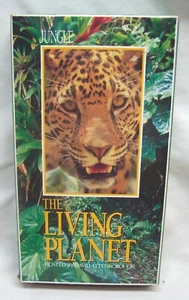 BBC Time Life THE LIVING PLANET Jungle VHS VIDEO 1992 David Attenborough - Picture 1 of 4