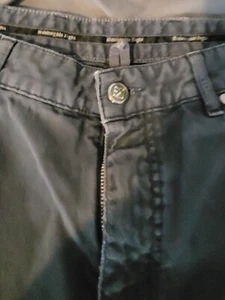 VINTAGE Ermenegildo Zegna Jeans Men 34* Charcoal Grey Straight Denim Italy Made - Picture 1 of 6