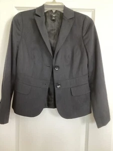 Ann Taylor Women’s Blazer Jacket Size 2P – Black, Classic Fit, Office Chic - Picture 1 of 5
