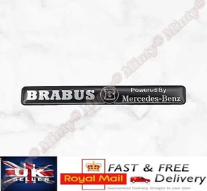 BRABUS 3D Badge Self Adhesive Styling Decal Sticker Emblem For Mercedes Benz AMG - Picture 1 of 5