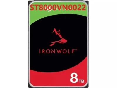 NEW Seagate IronWolf ST8000VN0022 7200 RPM 3.5" 8TB Internal Hard Drive - Image 1 of 4