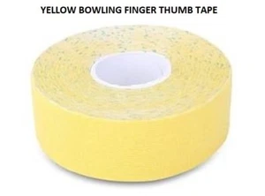 1x Roll of Bowling Thumb Skin Protection Hada Tape 1" x 196" Yellow - Picture 1 of 8