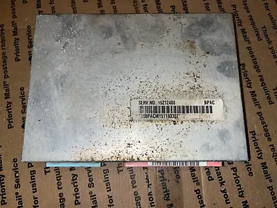 16212488 BPAC   1995 Chevy GMC  Diesel 6.5L 2WD AT Engine Computer Module ECM - Image 1 of 4