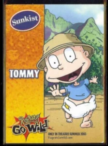 Tommy (RugRats Go WIld) 2003 Sunkist Insert #2 of 6. Kleine Gebrauchsspuren - Bild 1 von 1