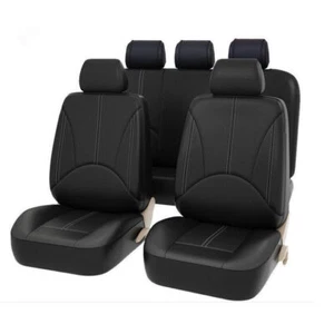 Cubreasientos Para Autos Cuero Cubre Fundas Asientos De Carros Universal - Picture 1 of 15
