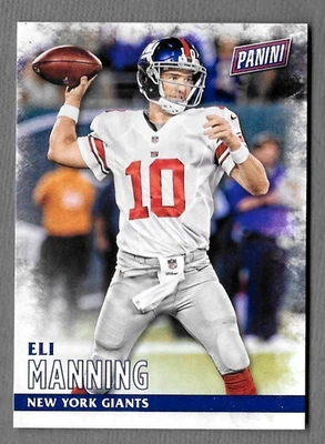 ELI MANNING 2016 PANINI BLACK FRIDAY PROMO INSERT CARD #26 GIANTS - Image 1 of 2