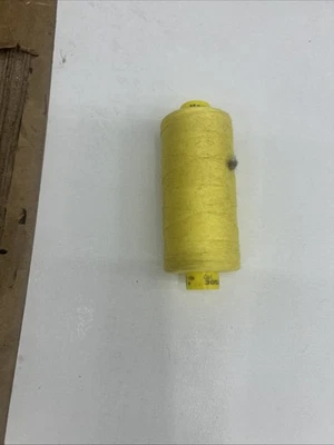 1 GUTERMANN Mara  30 100% POLYESTER sewing Button thread  Yellow Col3852 - Image 1 of 2
