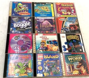 Lot Of 12 Vintage Children’s Kids PC Computer Games Rugrats Lego Nickelodeon - Picture 1 of 3