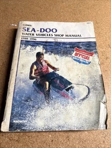 CLYMER SEA-DOO WATER VEHICLES SHOP MANUAL 1988-1996 - Picture 1 of 14