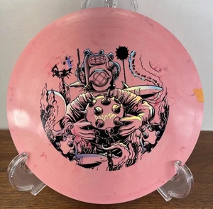 Depth Charge | Disc Golf Putt-And-Approach Pink Doomsday Discs Slightly Wavy Top - Picture 1 of 13