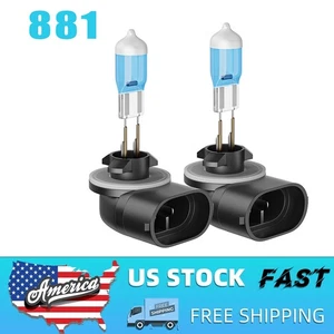 2x 881 899 Bombillas antiniebla halógenas blancas súper brillantes 6000K - Imagen 1 de 12