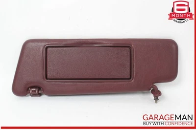 84-93 梅赛德斯 W201 190E 190D 左驾驶员侧遮阳板勃艮第原始设备制造商 — 第 1/4 张图片