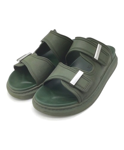 Sandali ALEXANDER McQUEEN Hybrid Slide in gomma verde taglia: sconosciuti