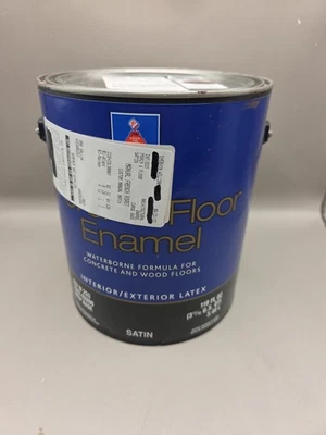 1 galón Sherwin Williams esmalte de porche y piso color satinado tostado francés Foto 1 de 3