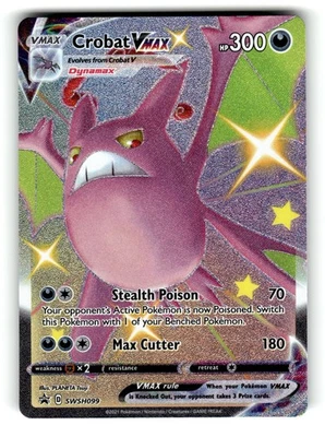 Crobat VMAX - Promo SWSH099 SWSH: Sword & Shield Promo Cards NM 1 - Image 1 of 2