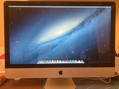 iMac 27 Zoll, Mitte 2011, i7 3,4GHz, 12GB RAM, 480 GB SSD HD, OS X Mountain Lion - Bild 1 von 4