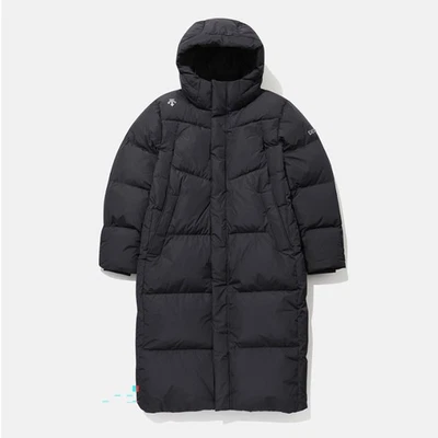 New DESCENTE Mens CANON LONG DOWN JACKET SQ323SDJ91 BLACK M-3XL ASIAN FIT - Image 1 of 4
