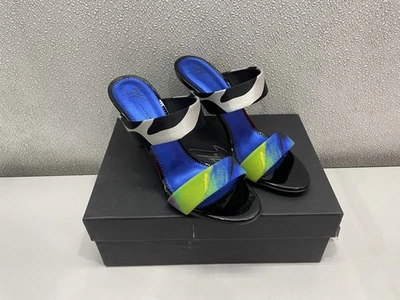 Sandalia de tacón multicolor Giuseppe Zanotti para mujer EE. UU. 8 Foto 1 de 4