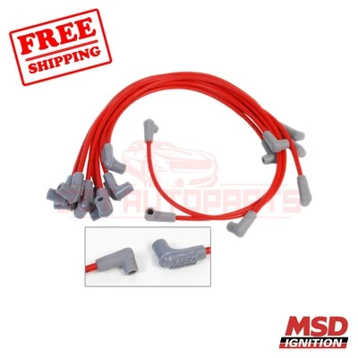 Juego de cables de bujía MSD compatible con Chevrolet 1988-1995 C2500 Foto 1 de 2