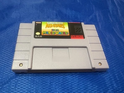 Super Mario All-Stars + Super Mario World testado autêntico - Imagem 1 de 3