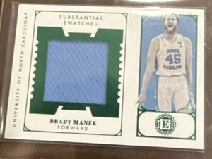 Selecciones del draft de Panini Chronicles 2022-23 - muestras sustanciales de novato Brady Manek  - Imagen 1 de 2