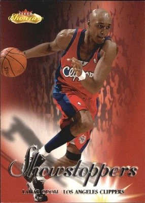 2000-01 Fleer Showcase Showstoppers #S2 Lamar Odom - BSK - Image 1 of 2