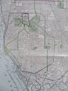 Buffalo New York Detailed City Plan Pan American Exposition Grounds 1901 map - Picture 1 of 4