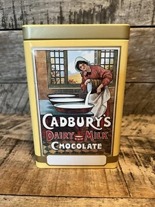 Vtg Cadburys Dairy Milk Chocolate Tin Container England - Picture 1 of 10