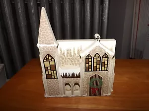 SHELIA'S COLLECTIBLE WOOD HOUSE LIMITED EDITION CHURCH USED 1992 - Picture 1 of 4