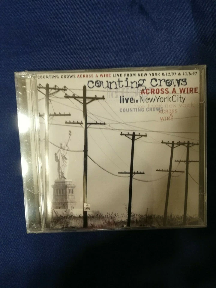 COUNTING  CROWS - ACROSS A WIRE LIVE IN NEW YORK -  SEALED CD - Immagine 1 di 1