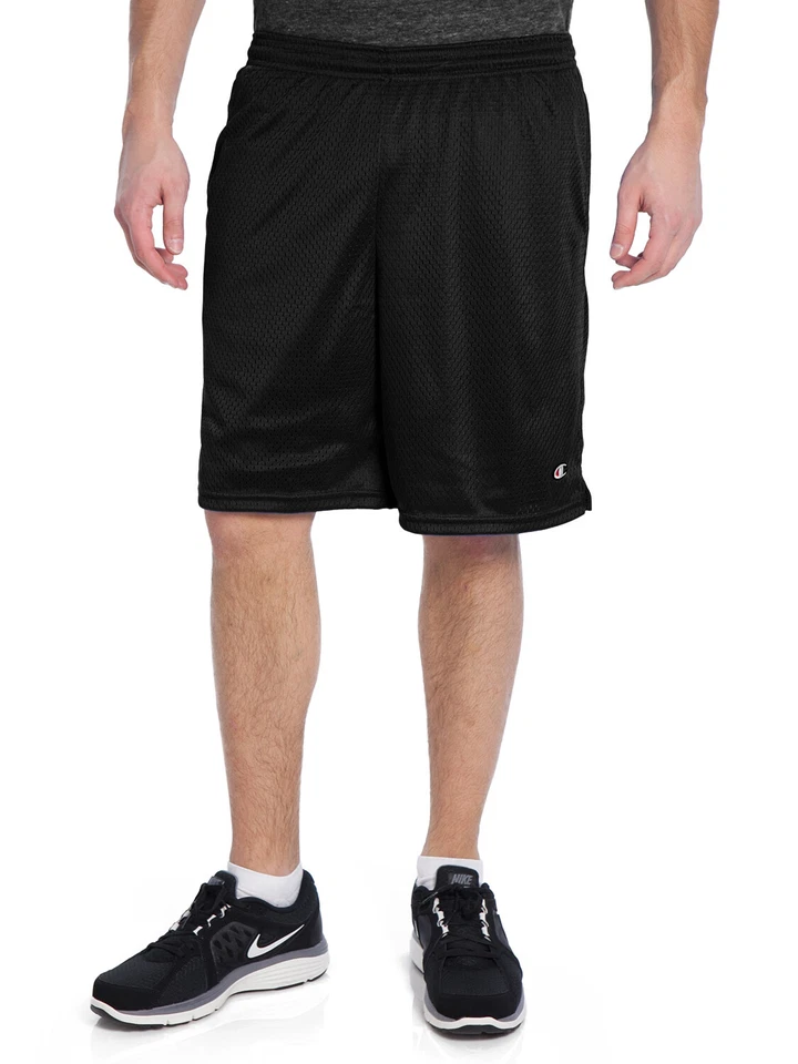 Champion Men's Long Mesh Shorts With Pockets 81622 - Image 1 of 1