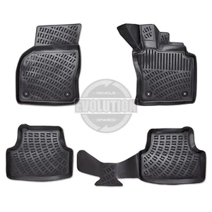 Alfombrillas de goma bandeja profunda alfombrilla de barro a medida para Skoda Octavia Mk3 2013-2020 - Imagen 1 de 9
