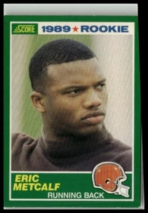 1989 SCORE #259 ERIC METCALF CLEVELAND BROWNS RC - Picture 1 of 2