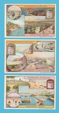 LIEBIG - SET OF 6 CARDS -  S 953  /  F 952  -  THE  FRENCH  COASTLINE  -  1909