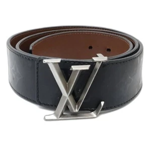 LOUIS VUITTON Belt Ceinture LV Initial Reversible 90/36 M9346U Black/181335 - Picture 1 of 10