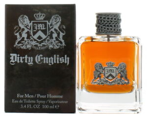 Dirty English by Juicy Couture for Men EDT Cologne Spray 3.4 oz. New in Box