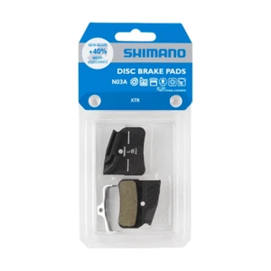 Shimano N03A-RF Resin 4-Piston Disc Brake Pads Trail BR-M9120 M8120 M7120 - Picture 1 of 4