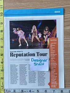 Taylor Swift Reputation Tour 2018 Magazine Editorial Photograph - Picture 1 of 1