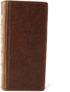 Funda de cuero natural genuino para Galaxy S20 ultra billetera libro biblia diseño davis - Imagen 1 de 8