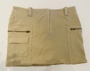 Falda Express Stretch Talla 3/4 Caqui, ~Excelente Estado~ - Imagen 1 de 3