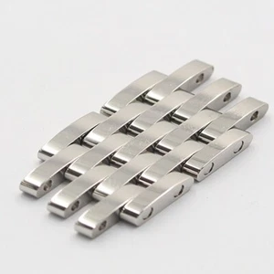 Breitling Navitimer Dos Nuevo Acero Inoxidable Pulido 2 Eslabones Ancho 18mm #1546 - Imagen 1 de 3