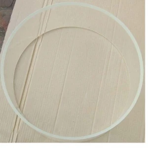 Rullante Cristallo Tamburo Shel1 4x5,5” Pollici Guscio Trasparente 6mm Bordo Taglio 45 Gradi - Foto 1 di 3