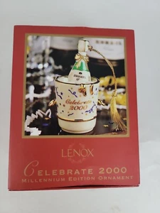 Lenox Celebrate 2000 Millennium Edition Ornament Christmas Holiday - Picture 1 of 4