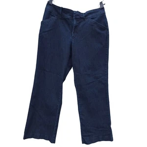 Lee Natural Straight Leg Jeans Just Below The Waist 12P Gray Blue Cotton/Polyest - Picture 1 of 5