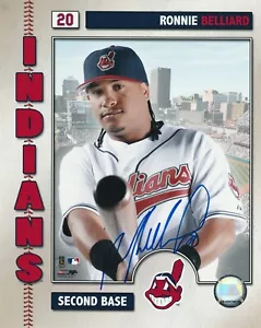 Ronnie Belliard Signed 8x10 Photo Auto Cleveland Indians Autograph Baseball COA - Picture 1 of 1