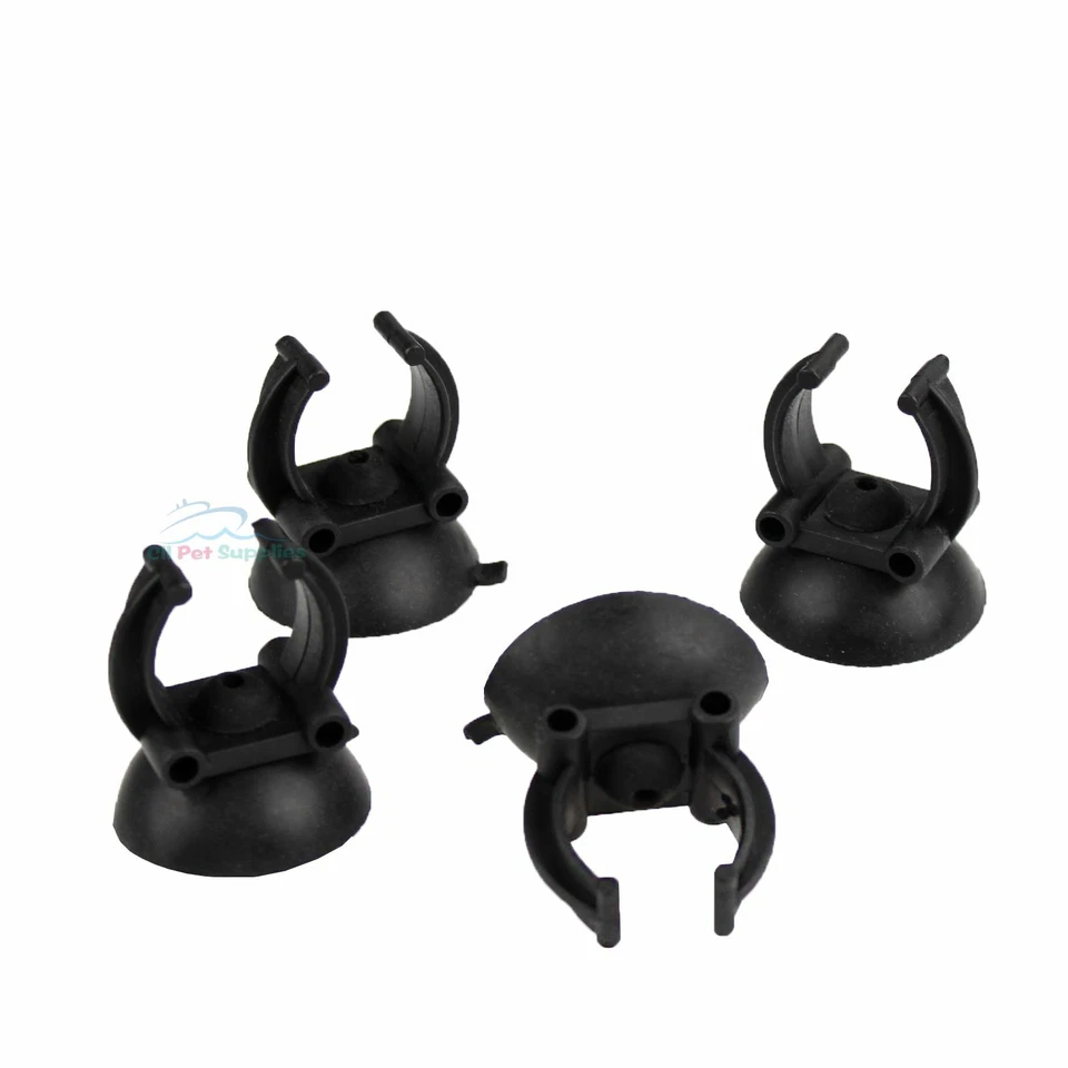 4 PCS Suction Cup Clip for Aquarium Heater Tubing Hose Light 1" Dia - Image 1 of 1