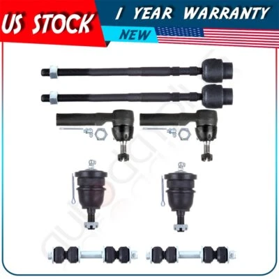 Kit de suspensión de barras estabilizadoras para Cadillac DeVille de 8 piezas de barras de amarre delanteras Foto 1 de 4