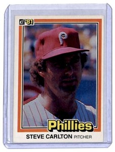 1981 Donruss Steve Carlton Philadelphia Phillies #33
