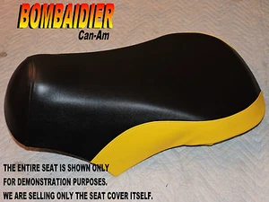 John Deere Buck 500 650 2005-06 nuevo amarillo/negro funda asiento EX 912A - Imagen 1 de 4