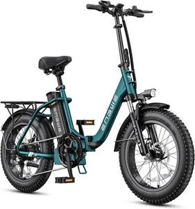 ENGWE Electric Bicycle 13Ah 20'' Fat Tire E-Mountain Bike, UL 2849 Certified - Picture 1 of 8